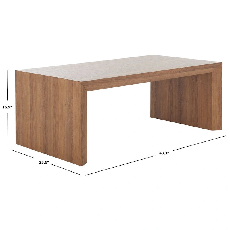 SAFAVIEH Valerie Couchtisch – 43 B x 24 T x 17 H – 43Bx24Tx17H