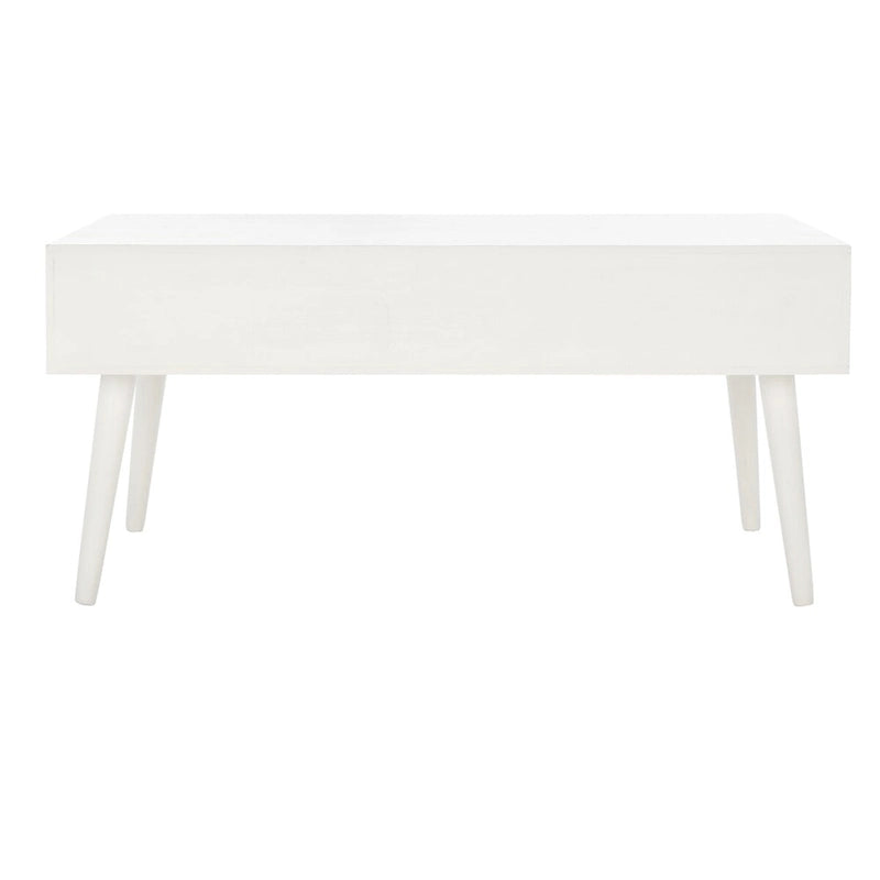 SAFAVIEH Sister Couchtisch mit 2 Schubladen im Mid-Century-Stil – 96 cm B x 48 cm L x 45 cm H – 97 B x 48 T x 46 H