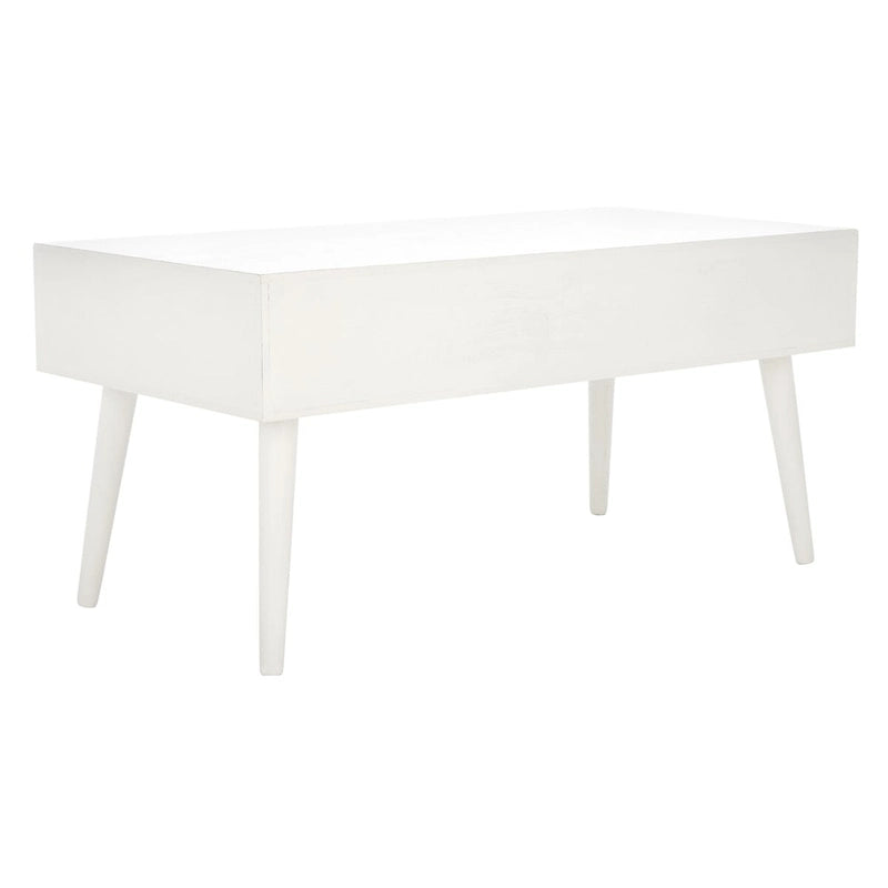 SAFAVIEH Sister Couchtisch mit 2 Schubladen im Mid-Century-Stil – 96 cm B x 48 cm L x 45 cm H – 97 B x 48 T x 46 H