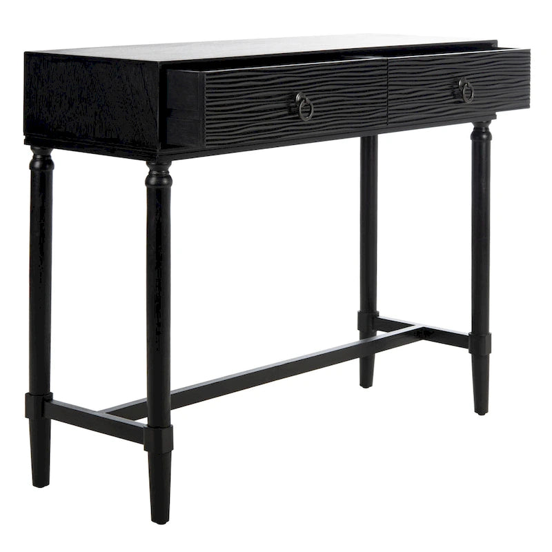 SAFAVIEH Barbra Konsolentisch mit 2 Schubladen – 35,5 B x 13 T x 29,5 H – 36 B x 13 T x 30 H