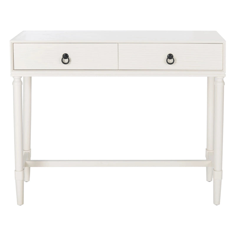 SAFAVIEH Barbra Konsolentisch mit 2 Schubladen – 35,5 B x 13 T x 29,5 H – 36 B x 13 T x 30 H