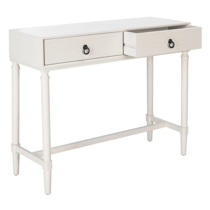 SAFAVIEH Barbra Konsolentisch mit 2 Schubladen – 35,5 B x 13 T x 29,5 H – 36 B x 13 T x 30 H