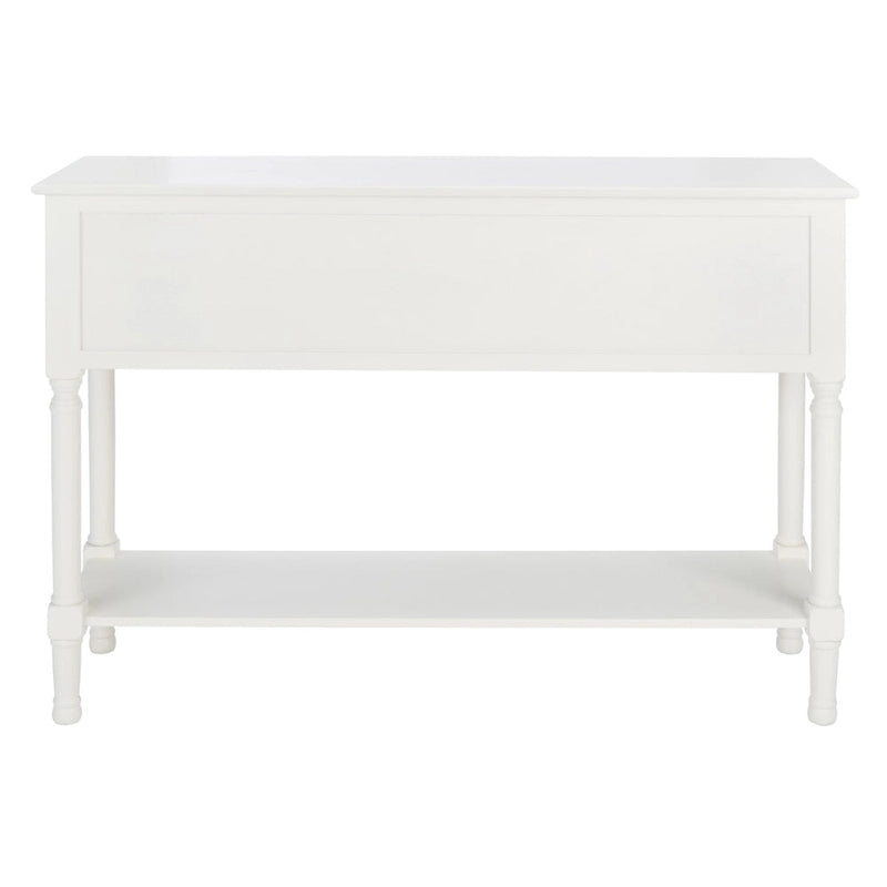 SAFAVIEH Artelia Konsolentisch mit 4 Schubladen – 107 cm B x 33 cm T x 75 cm H – 107 B x 33 T x 76 H