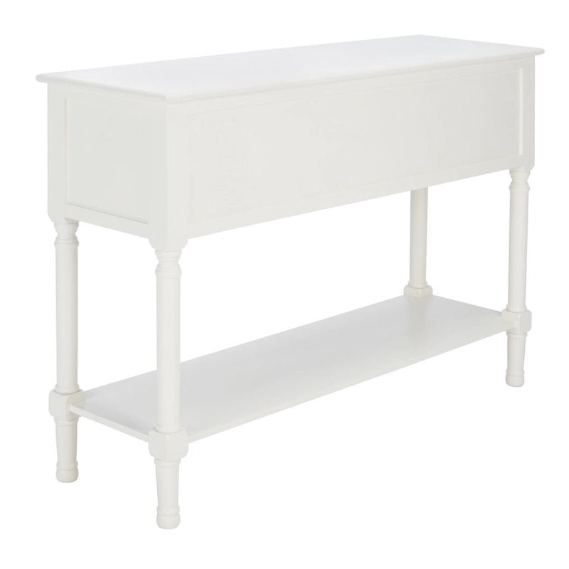 SAFAVIEH Artelia Konsolentisch mit 4 Schubladen – 107 cm B x 33 cm T x 75 cm H – 107 B x 33 T x 76 H