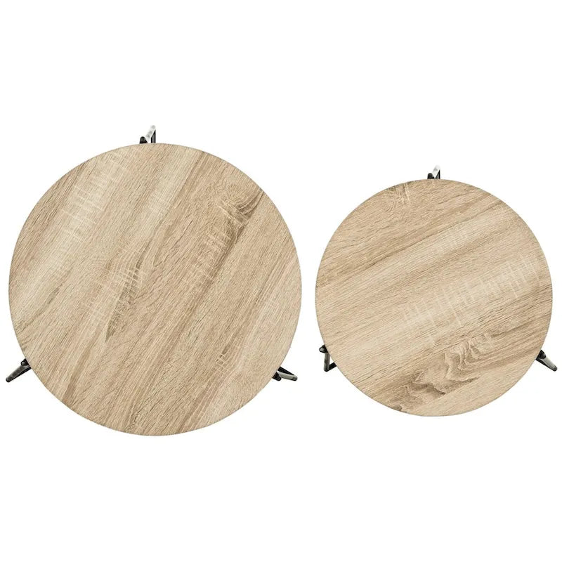 SAFAVIEH Marleen Mid-Century stapelbarer Beistelltisch – 48B x 48T x 53H cm