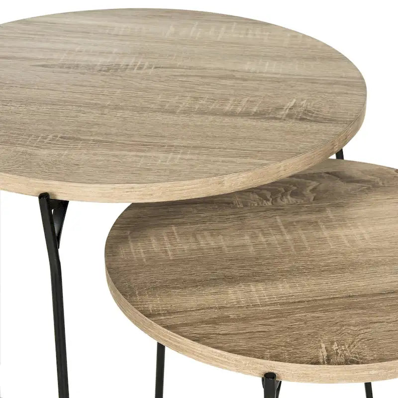 SAFAVIEH Marleen Mid-Century stapelbarer Beistelltisch – 48B x 48T x 53H cm
