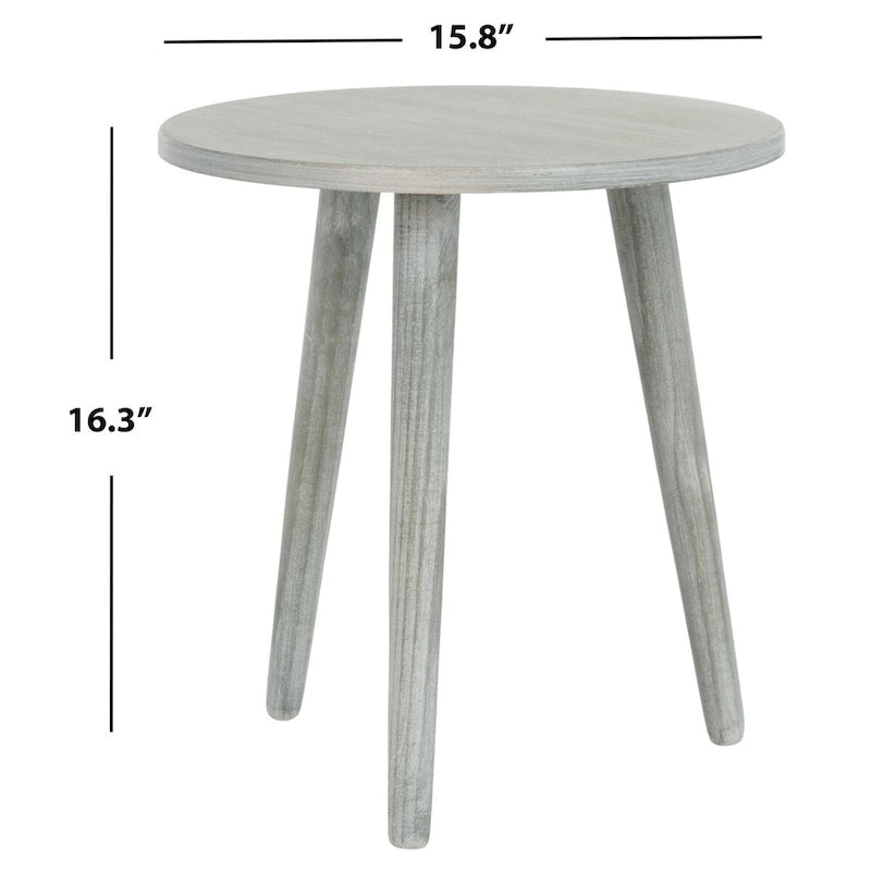 SAFAVIEH Hildetraud runder Beistelltisch – 40B x 40T x 40H cm
