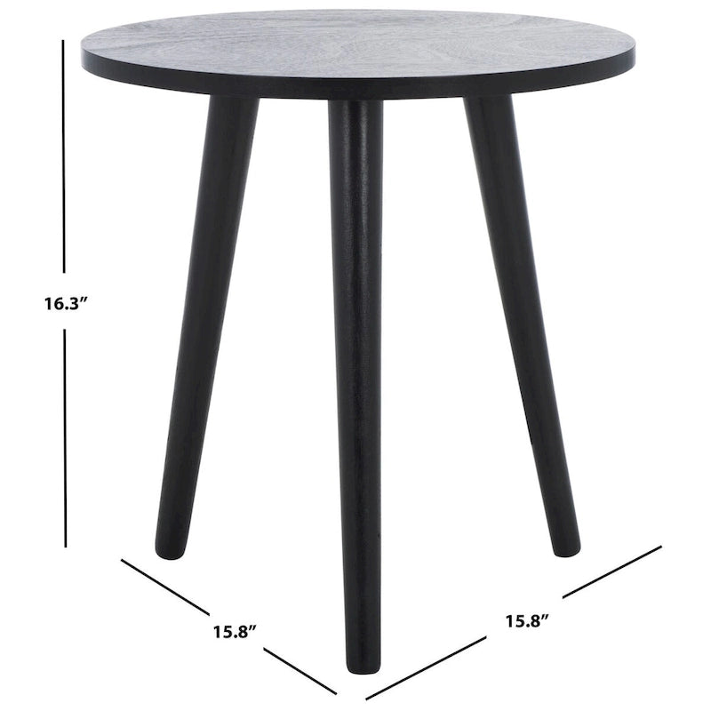 SAFAVIEH Hildetraud runder Beistelltisch – 40B x 40T x 40H cm