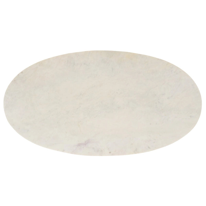 SAFAVIEH Florine Marmor-Couchtisch (vollständig montiert) – 99 cm B x 53 cm T x 46,5 cm H – 99Bx53Tx46H