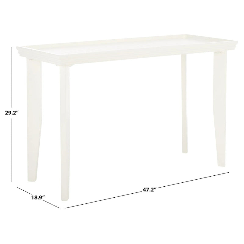 SAFAVIEH Hledis Konsolentisch – 119,38B x 48,26T x 73,66H cm