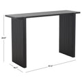 SAFAVIEH Eilika Konsolentisch – 59 B x 15 T x 19 H – 47Bx16Tx30H