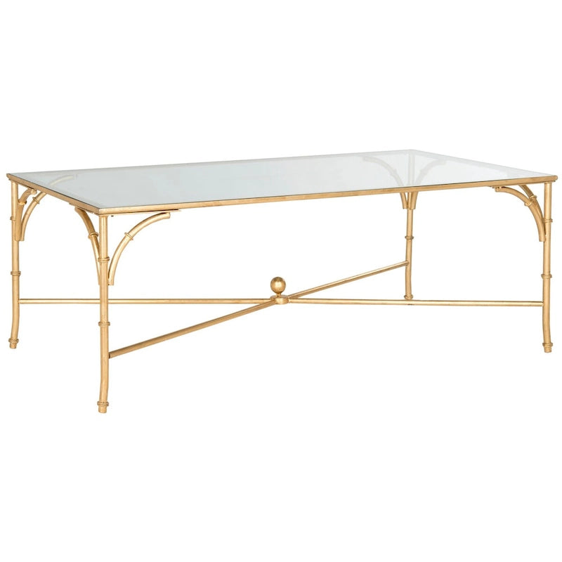 SAFAVIEH Telke Gold Couchtisch - 50 x 26 x 18 - 50B x 26T x 18H