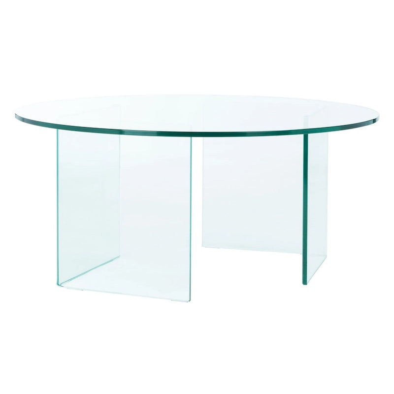 SAFAVIEH Annice Couchtisch aus gehärtetem Glas – 35 B x 35 T x 16 H – 35Bx35Tx16H