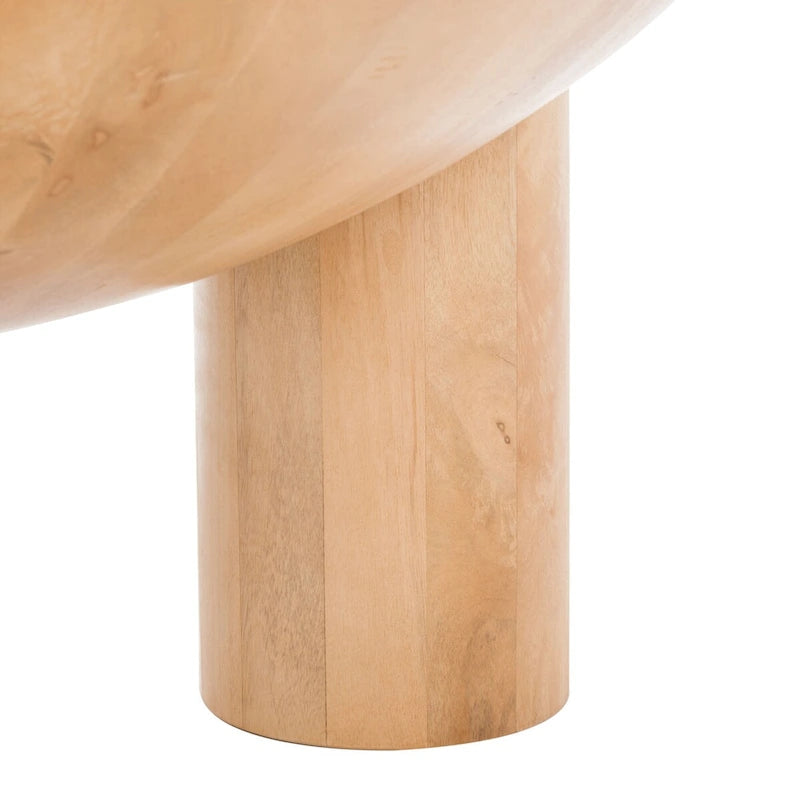 SAFAVIEH Couture Isavella Rd Couchtisch aus Holz – 89 cm B x 89 cm T x 41 cm H – 89Bx89Tx41H