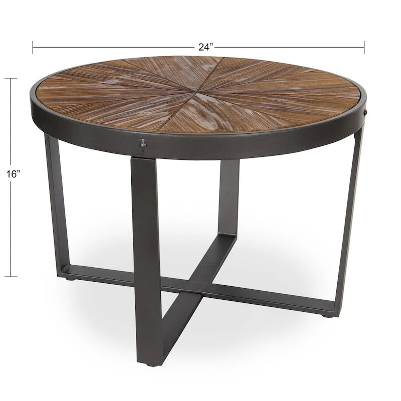 Kate und Laurel Gerhardt Runder Couchtisch - 24x24x15,5