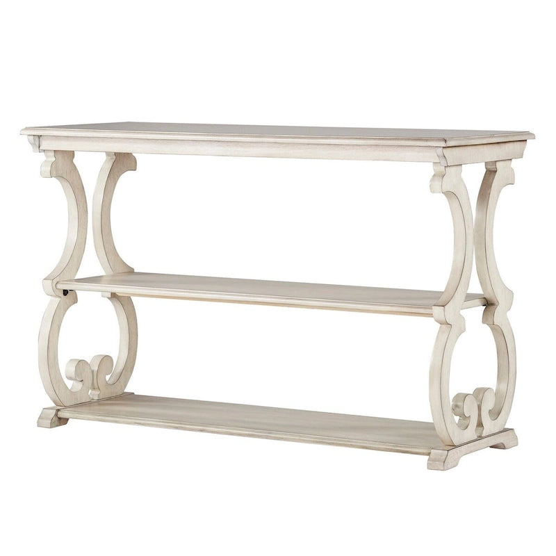 Lorraine Wood Scroll TV-Ständer Sofatisch von iNSPIRE Q Classic
