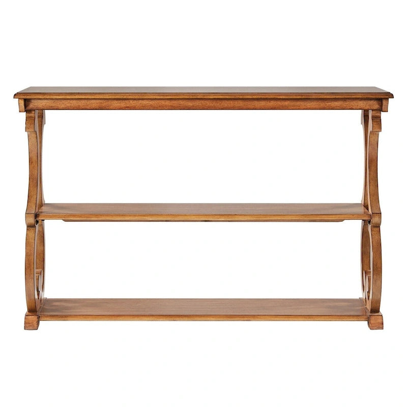 Lorraine Wood Scroll TV-Ständer Sofatisch von iNSPIRE Q Classic