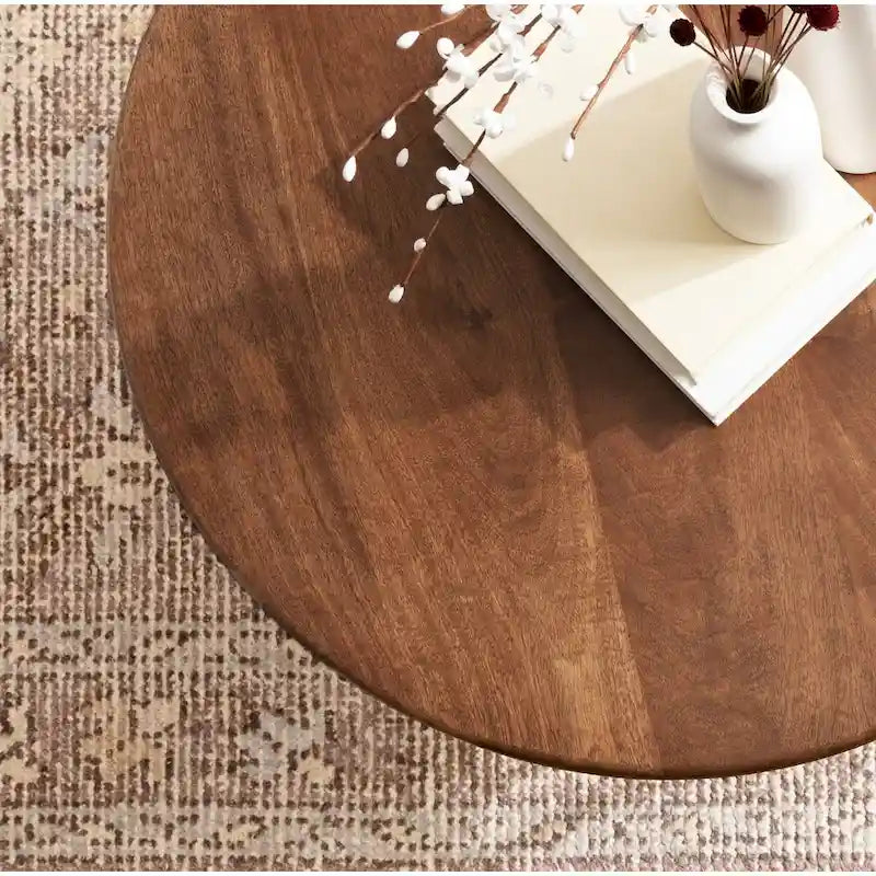 Kate and Laurel Solvay Couchtisch aus Holz und Metall