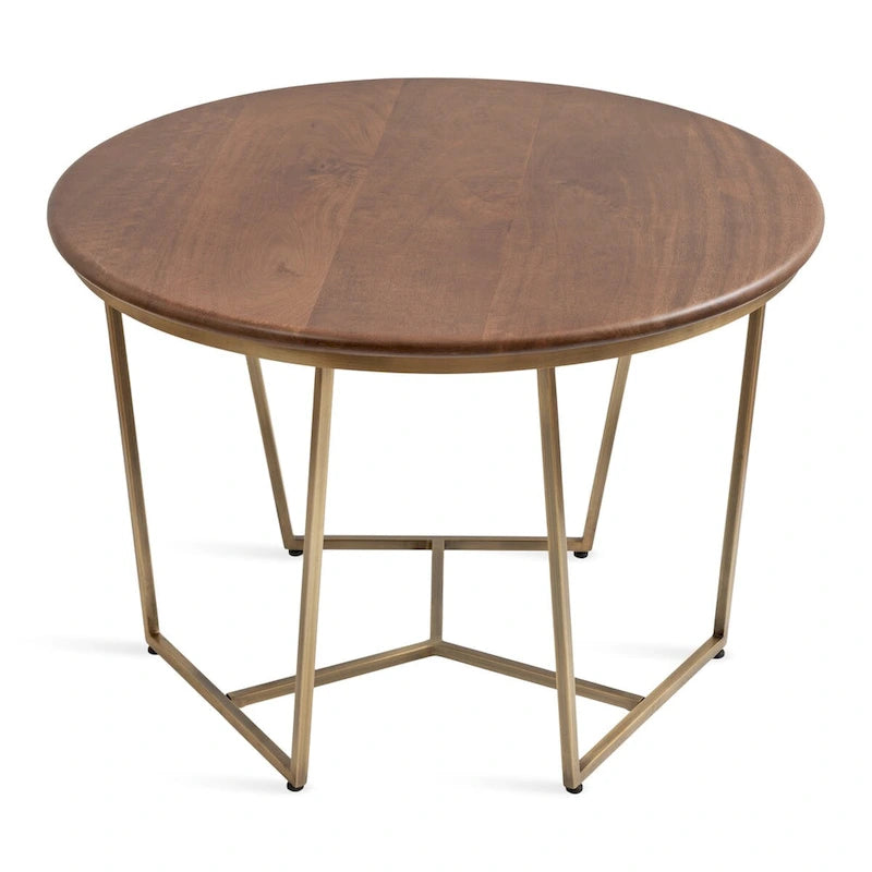 Kate and Laurel Solvay Couchtisch aus Holz und Metall