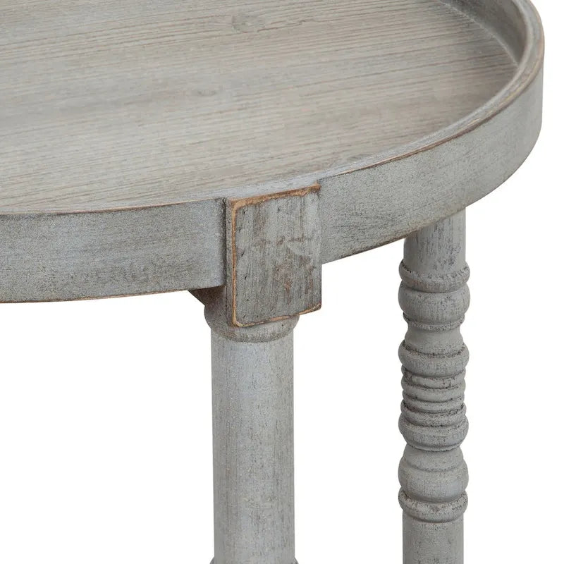 Kate and Laurel Bellport Runder Beistelltisch aus Holz