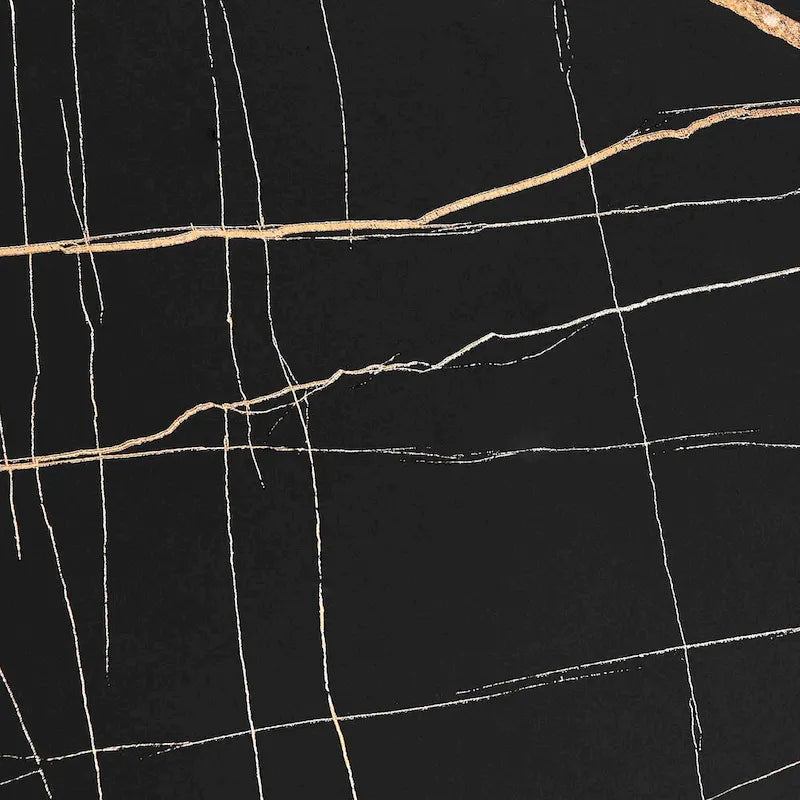 Carter Oval Teardrop Moderner Beistelltisch C-Tisch mit erhöhtem Rand und gekreuztem Y-förmigem Metallsockel für die Couch