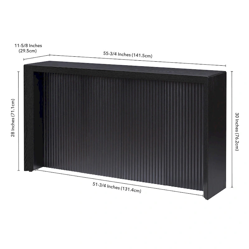 Piedmont 56 Breiter rechteckiger Konsolentisch – 55,75 breit