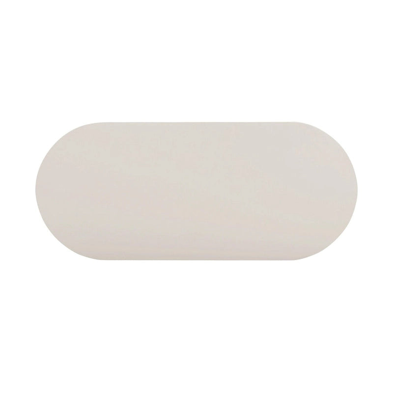 Bella Cream Ovaler Couchtisch