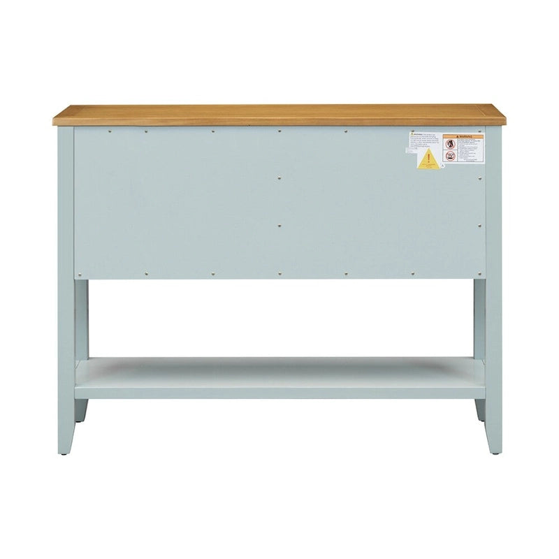 Cambridge Serie Vintage-Konsolentisch mit viel Stauraum und vier Schubladen