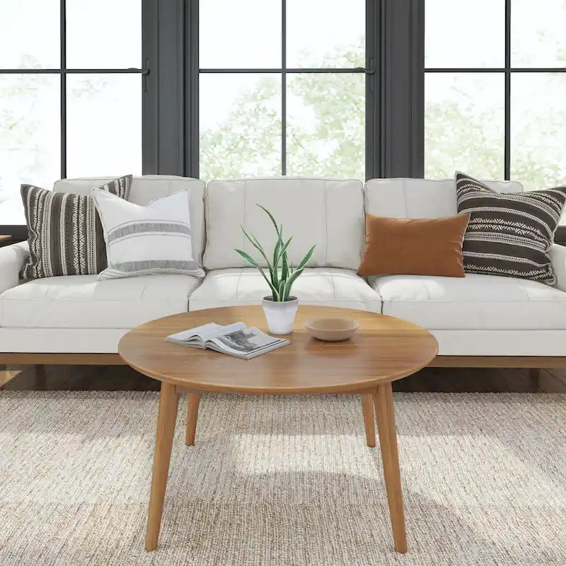 Plank and Beam Mid-Century Modern Couchtisch - 36