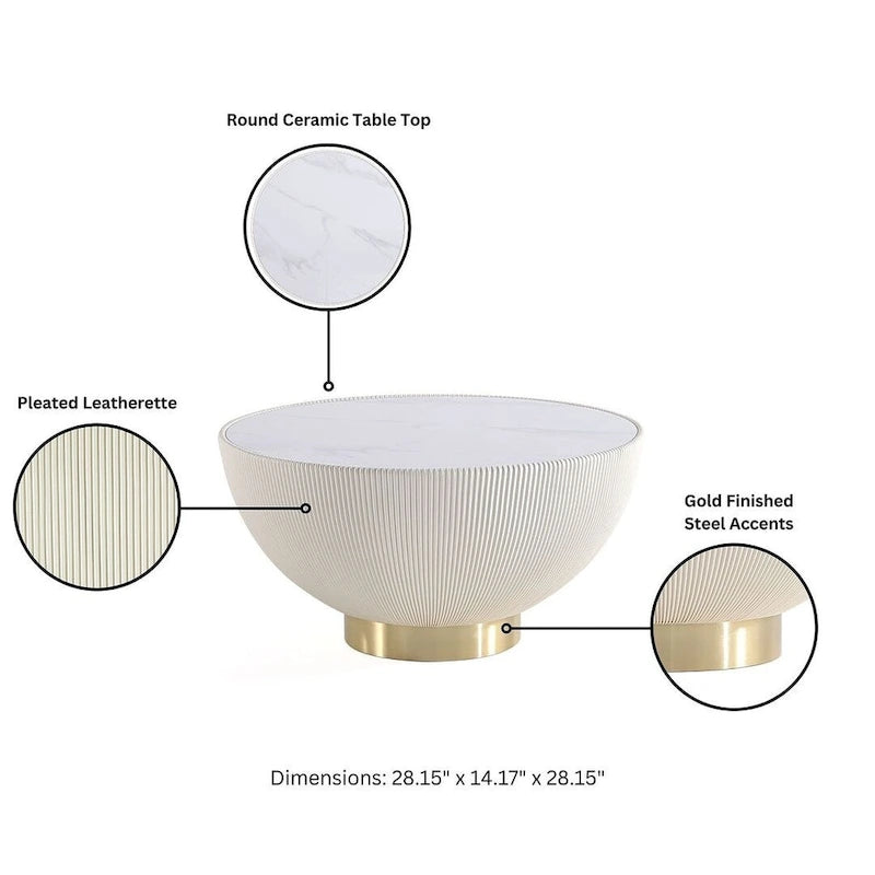 Manhattan Comfort Modern Anderson 2.0 Polster-Tischsets