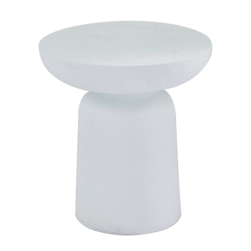 Magnesiumoxid Outdoor-Beistelltisch – Dunkelgrau oder Weiß – Roche River Decor