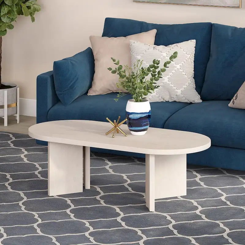 Alma 48 Breit Ovaler Couchtisch - 47.63 Breit