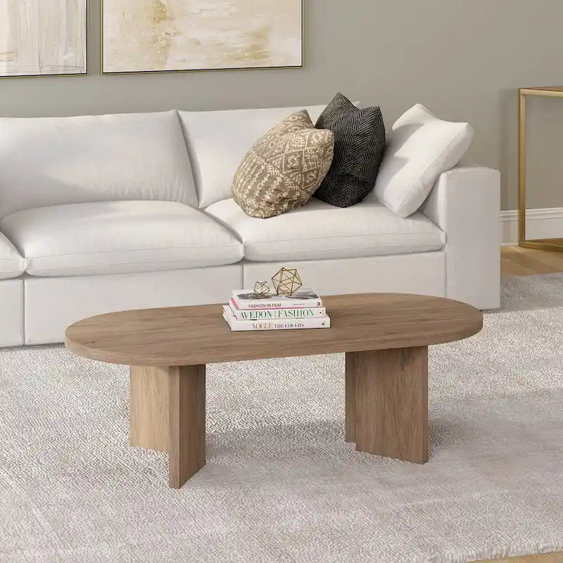 Alma 48 Breit Ovaler Couchtisch - 47.63 Breit