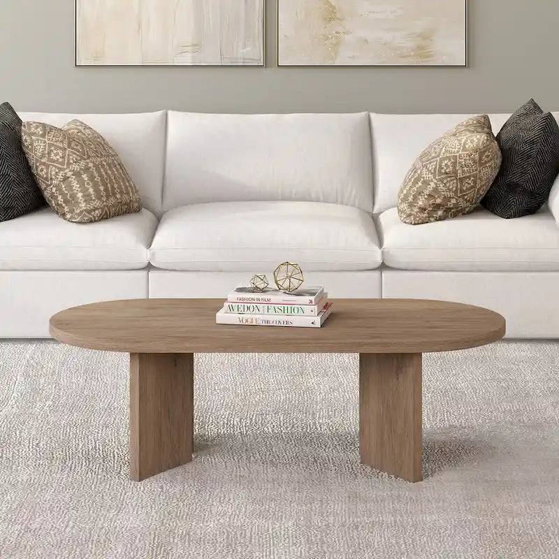 Alma 48 Breit Ovaler Couchtisch - 47.63 Breit