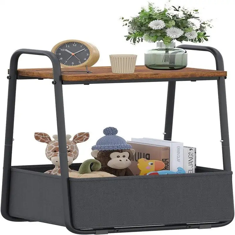 Beistelltisch-Set, 2-teilig – 43T x 37B x 61H cm