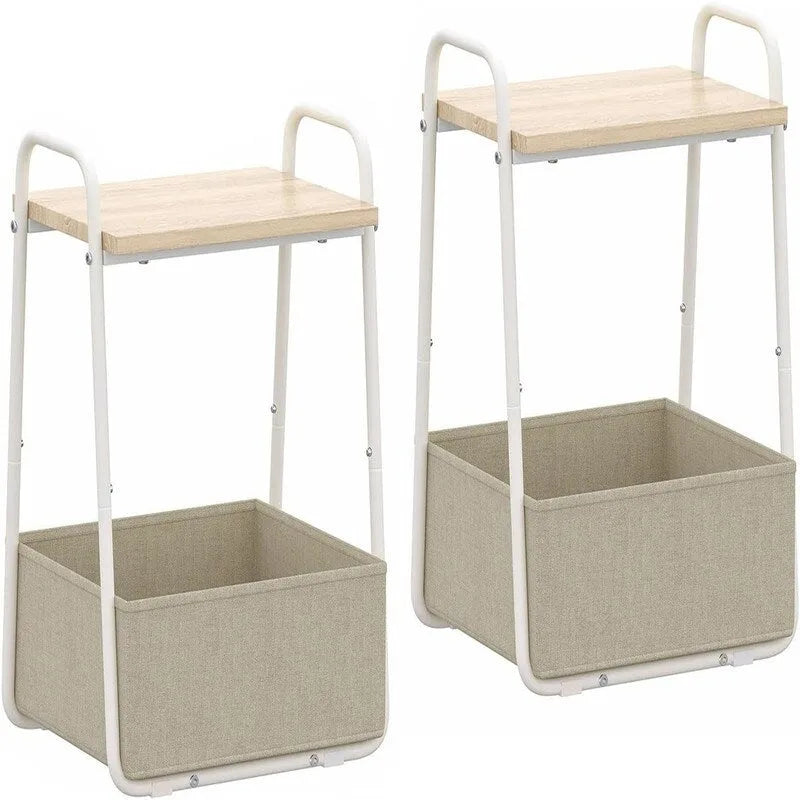 Beistelltisch-Set, 2-teilig – 43T x 37B x 61H cm