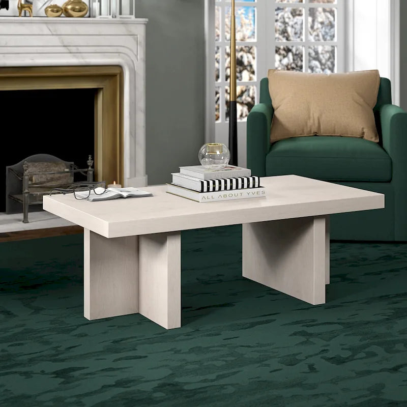Dimitra 44 Breiter rechteckiger Couchtisch – 44 Breit