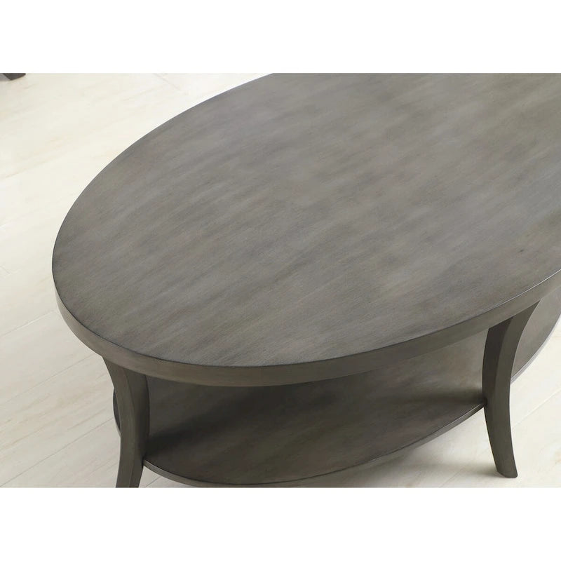 3-teiliges Couchtisch-Set mit Ablage