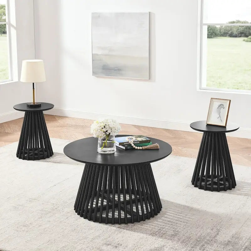 Moderner minimalistischer Couchtisch, Massivholz-Couchtisch, Couchtisch im nordischen Stil, schlichtes Design, für Zuhause geeignet