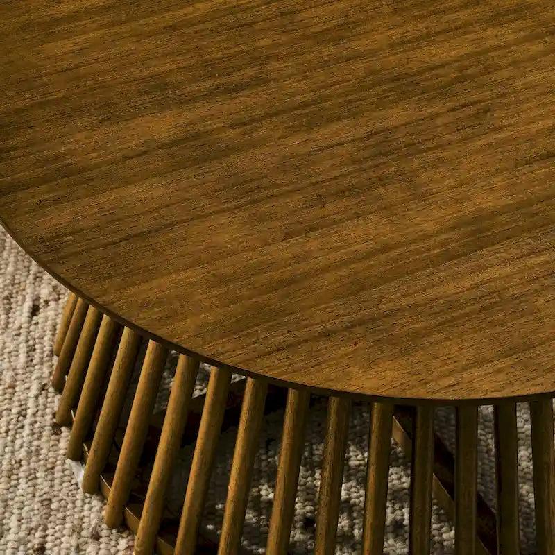 Moderner minimalistischer Couchtisch, Massivholz-Couchtisch, Couchtisch im nordischen Stil, schlichtes Design, für Zuhause geeignet