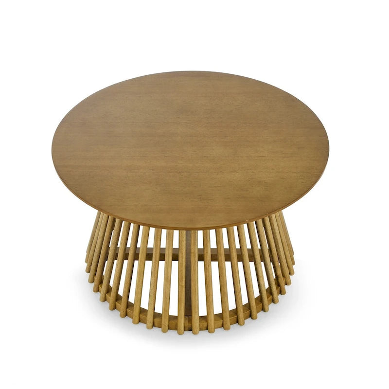 Moderner minimalistischer Couchtisch, Massivholz-Couchtisch, Couchtisch im nordischen Stil, schlichtes Design, für Zuhause geeignet