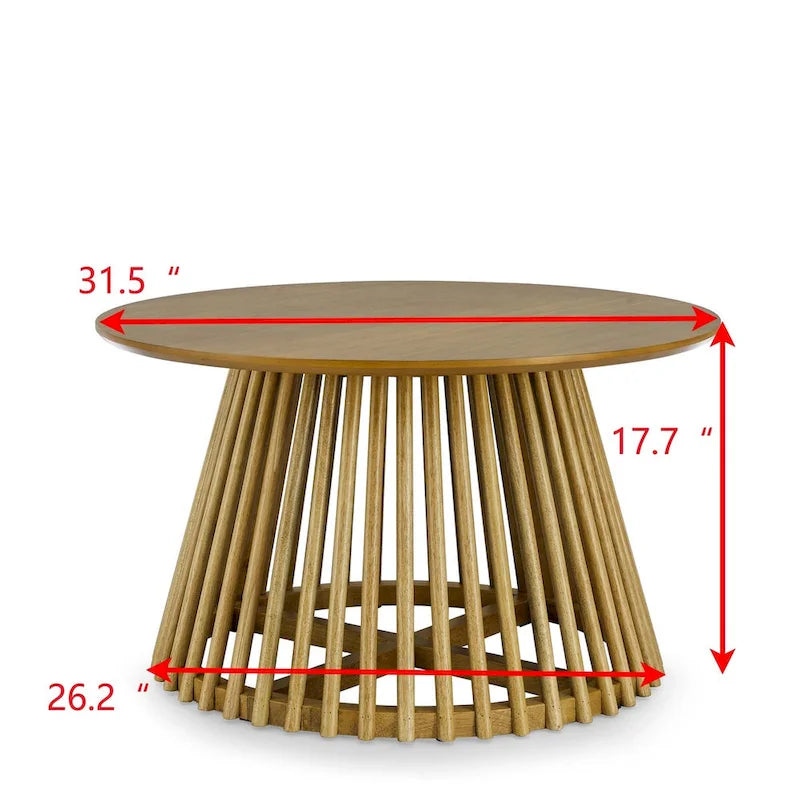 Moderner minimalistischer Couchtisch, Massivholz-Couchtisch, Couchtisch im nordischen Stil, schlichtes Design, für Zuhause geeignet