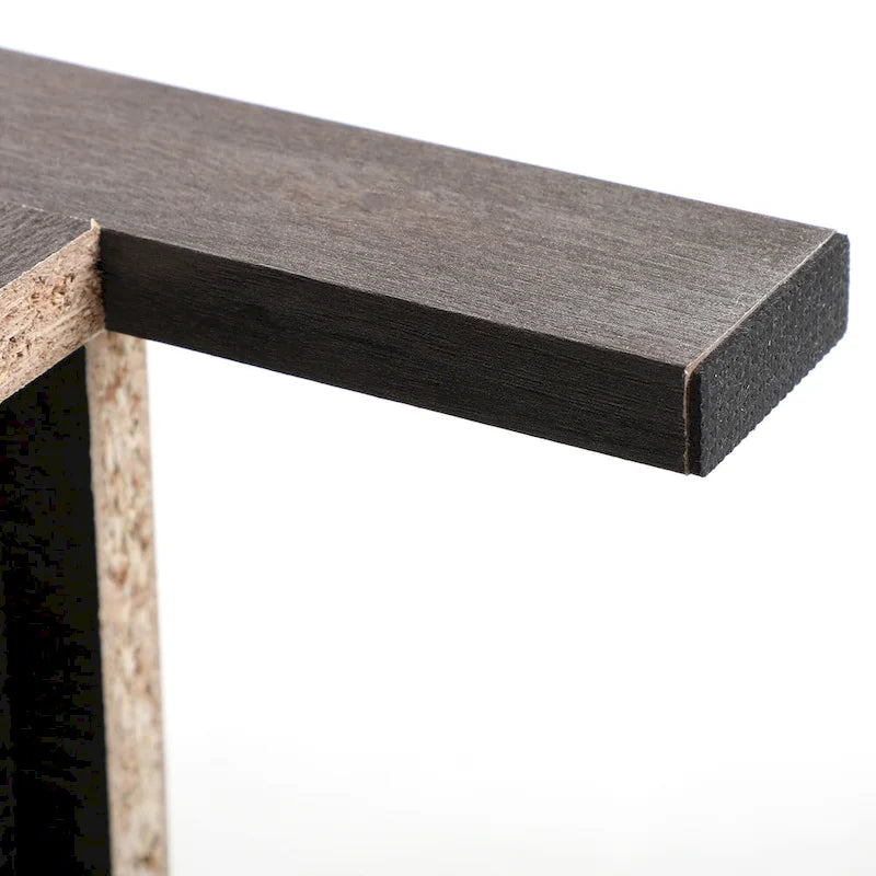 2er-Set Nachttisch im Industrial-Design mit Tür