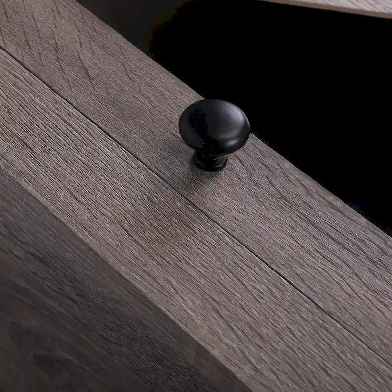2er-Set Nachttisch im Industrial-Design mit Tür
