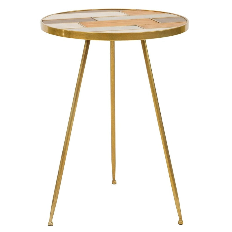Atonvale runder Akzenttisch – 56 cm H x 41 cm B x 41 cm T
