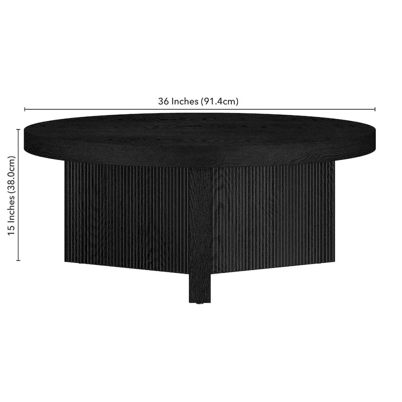Holm 36 Breiter Runder Couchtisch – 36 Breit