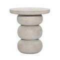 Danacruz Mango End Table, White