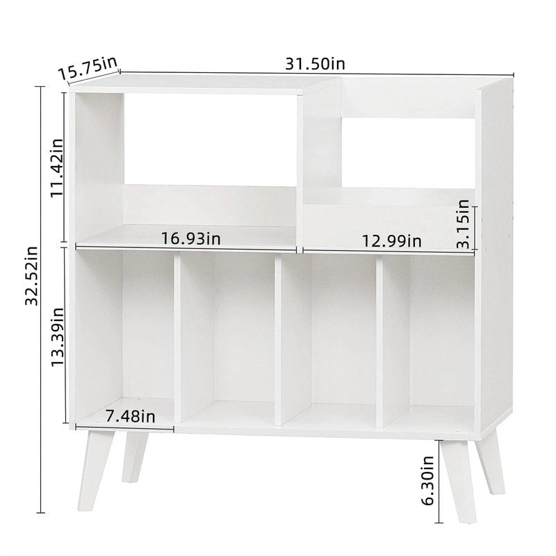 Großer Plattenspielerständer - 15,75T x 31,5B x 32,52H