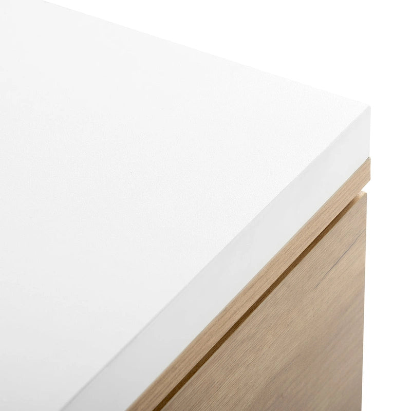 Ausziehbarer Couchtisch mit 2 Schubladen