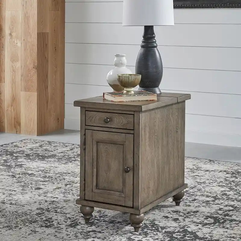 Americana Farmhouse Dusty Taupe Beistelltisch